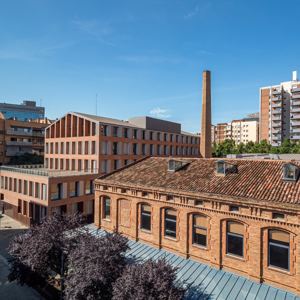 Converted Factory Buildings in Poblenou