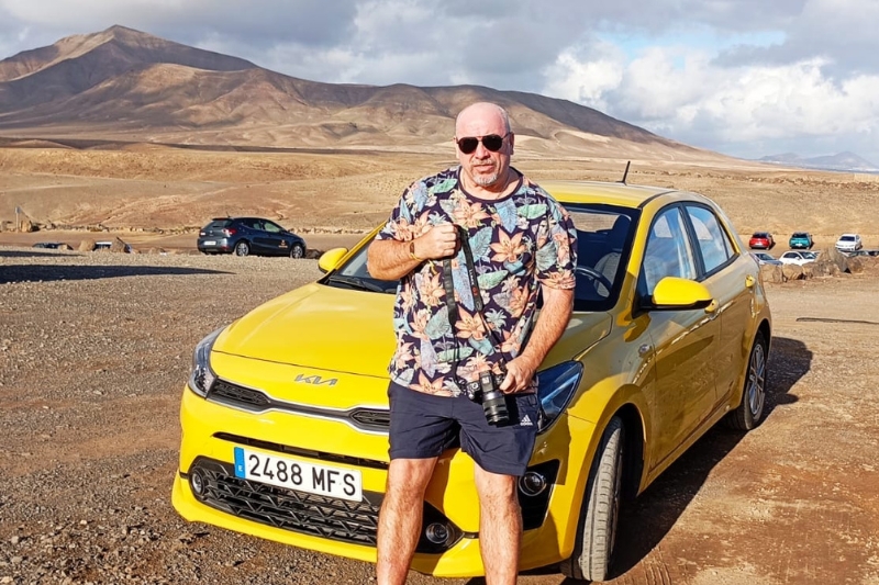 Me and My Rental in Lanzarote