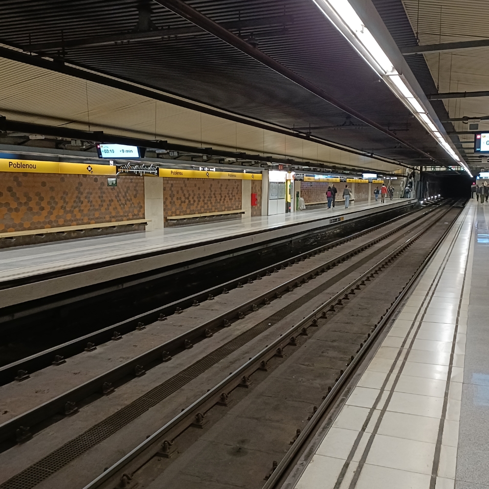 Poblenou Metro Station