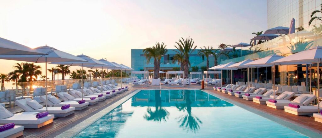 Barcelona Hotels with Pools - W Hotel