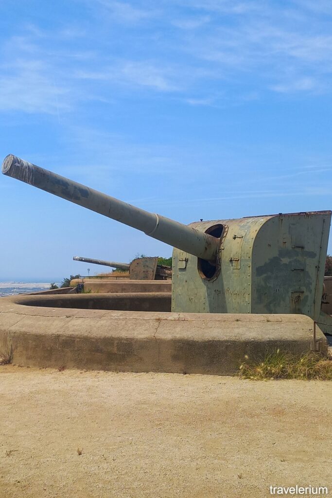 Artillery Guns Montjuic Castle June 2025