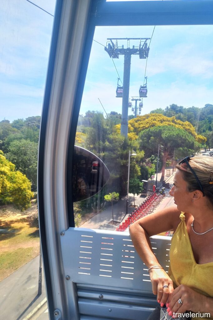 Cable Car up to Montjuic Castle June 2025