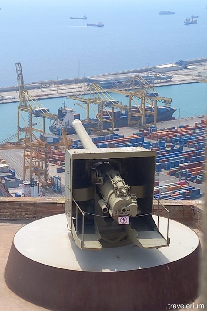 Heavy Coastal Defence Gun, Montjuic Castle - June 2025