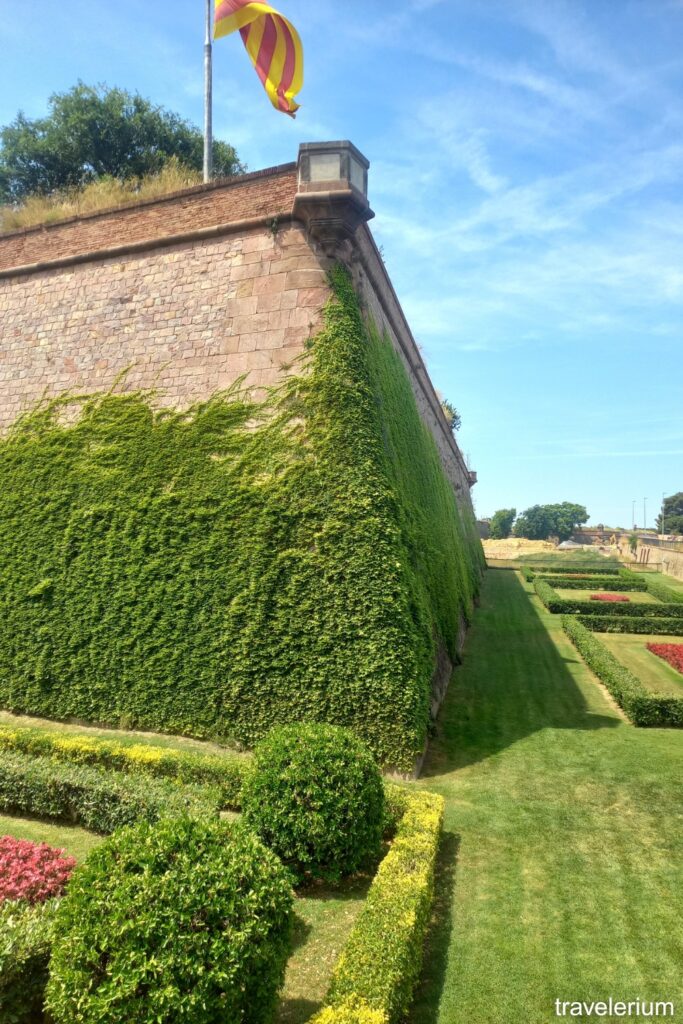 Outer Walls of Montjuic Castle June 2025