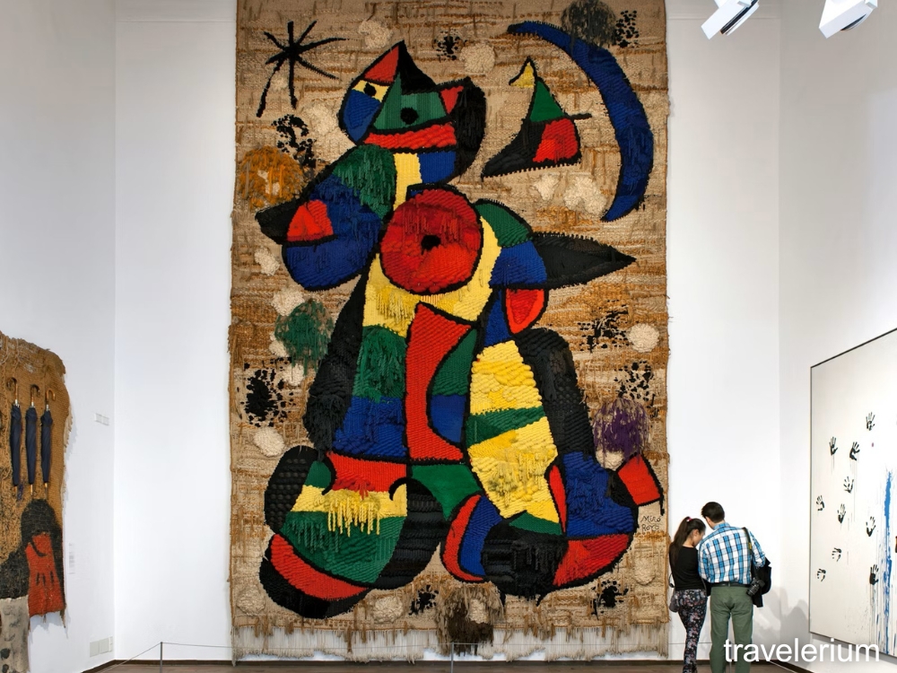 Tapestry of the Fundació (Tapís de la Fundació) Fundació Joan Miró
