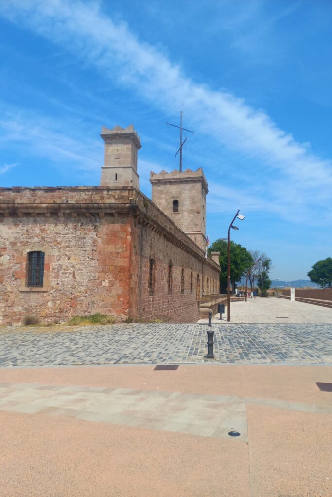 Walls of Inner Courtyard, Montjuic Castle June 2025