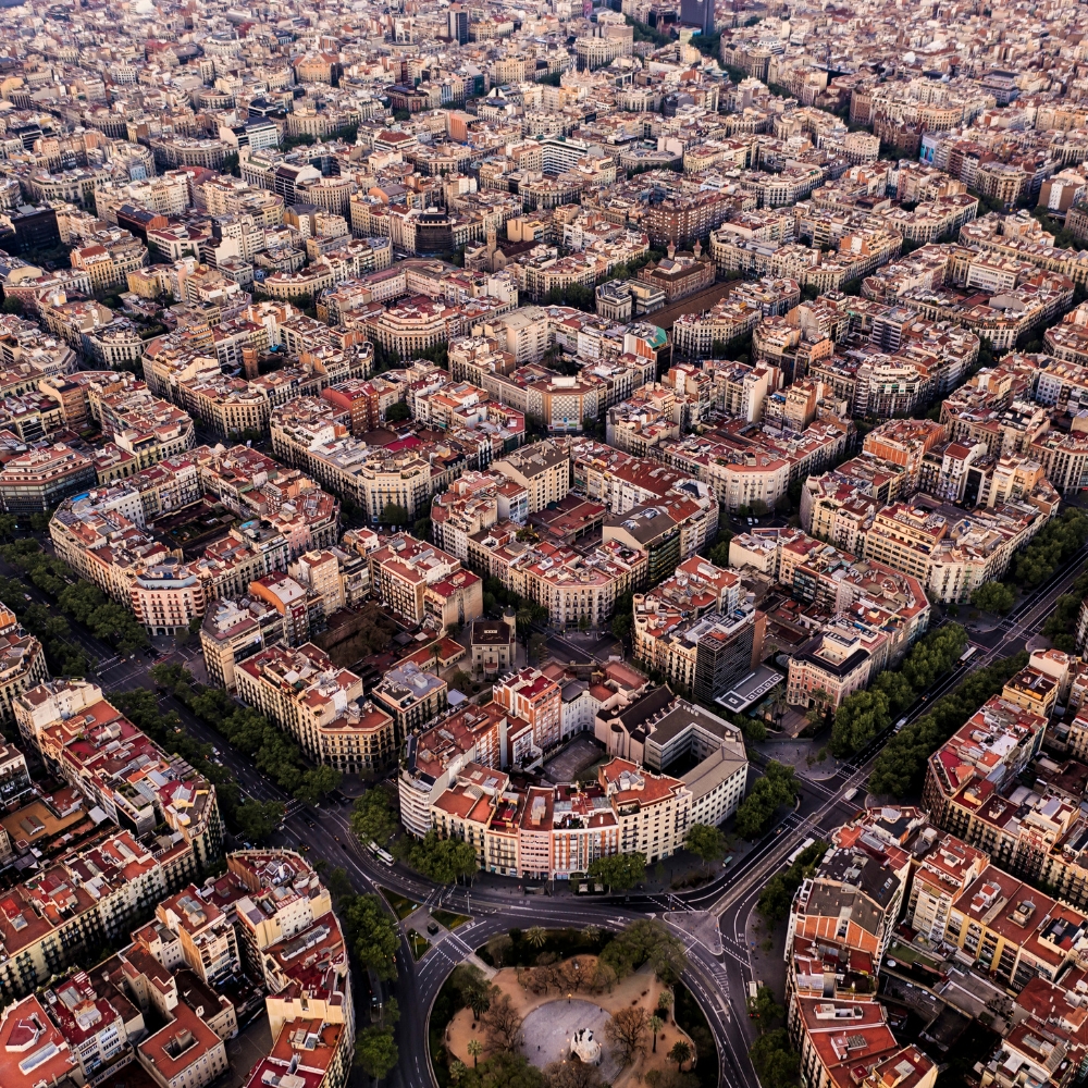 Eixample District Barcelona